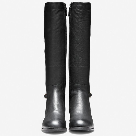 SOLD COLE HAAN Isabell Stretch Knee High Riding Boots - Picture 4 of 11